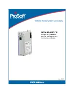 ProSoft Technology MVI69E-MBTCP User Manual предпросмотр