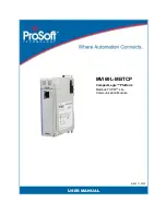 ProSoft Technology MVI69L-MBTCP User Manual предпросмотр