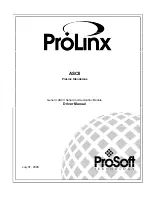 ProSoft Technology ProLinx ASCII Driver Manual предпросмотр