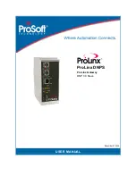 Preview for 1 page of ProSoft Technology ProLinx DNPS User Manual