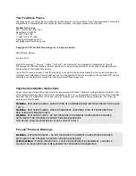 Preview for 2 page of ProSoft Technology ProLinx PDPM Protocol Manual