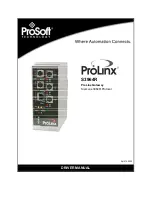 Предварительный просмотр 1 страницы ProSoft Technology ProLinx S3964R Driver Manual