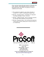 Предварительный просмотр 44 страницы ProSoft Technology ProSoft 1560 User Manual