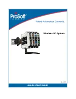 ProSoft Technology Wireless I/O System Quick Start Manual preview