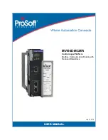 ProSoft MVI56E-MCMR User Manual предпросмотр