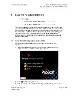 Preview for 11 page of ProSoft ProLinx Wireless 6201-WA-MNET Setup Manual