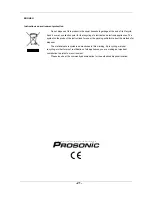 Предварительный просмотр 21 страницы Prosonic DFT-2615 User Manual