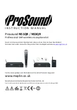 ProSound N51QR Instruction Manual preview