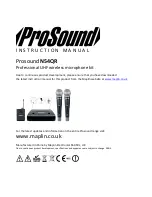 ProSound N54QR Instruction Manual preview