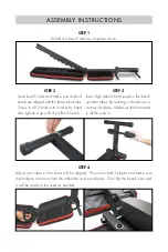 Предварительный просмотр 5 страницы PROSOURCEFIT ADJUSTABLE WEIGHT BENCH Assembly & Instruction Manual