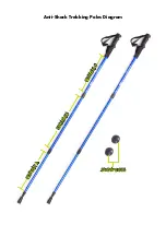 Предварительный просмотр 3 страницы PROSOURCEFIT ANTI-SHOCK TREKKING POLES Instruction Manual