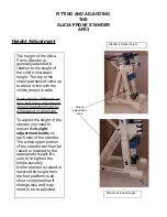 Preview for 3 page of Prospect Designs ALICIA PRONE STANDER Instruction Manual