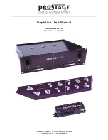 Prostage PurpleLine User Manual preview