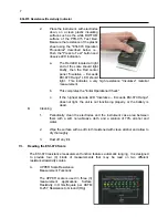 Предварительный просмотр 8 страницы Prostat ESD check ESI-870 Operation Manual