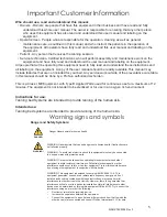 Preview for 5 page of ProSun Luxura X5 38 SLi High Intensive User Manual