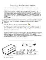 Предварительный просмотр 8 страницы ProSun Luxura X5 38 SLi High Intensive User Manual