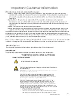 Preview for 5 page of ProSun Sundream 12 User Manual