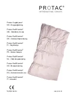 Protac Ball Blanket Directions For Use Manual предпросмотр