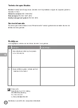 Preview for 26 page of Protac SensOn Directions For Use Manual