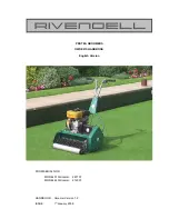 Protea Turf Equipment 510 Groomer Owner'S Handbook Manual preview