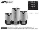 ProTeam 1076620 Owner'S Manual preview