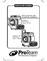 Предварительный просмотр 17 страницы ProTeam ProBlitz 1071320 Manual