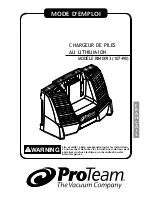 Preview for 25 page of ProTeam R840083 Owner'S Manual