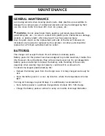 Preview for 8 page of ProTeam R840091 (107201) Owner'S Manual