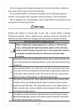 Предварительный просмотр 5 страницы Protec CTM-160 Instruction & Maintenance Manual