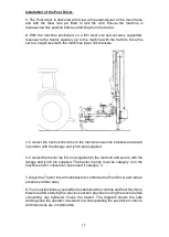 Предварительный просмотр 16 страницы Protech Machinery P200S Operator And Parts Manual