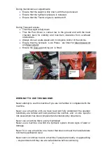 Предварительный просмотр 9 страницы Protech Machinery P230S Post Driver Operator And Parts Manual