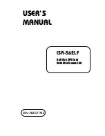 Protech Systems ISA-562LF User Manual preview