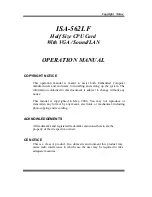 Preview for 2 page of Protech Systems ISA-562LF User Manual