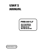 Protech Systems PMB-871LF User Manual preview