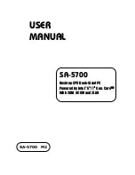 Protech Systems SA-5700 User Manual preview