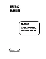 protech BE-0966 User Manual preview