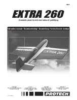 Preview for 1 page of protech EXTRA 260 Instruction Manual