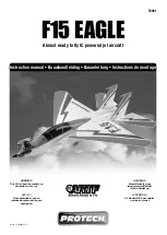 Предварительный просмотр 1 страницы protech F15 EAGLE Instruction Manual