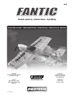 Предварительный просмотр 1 страницы protech FANTIC Instruction Manual