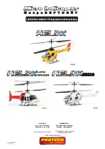 Предварительный просмотр 1 страницы protech Helixx Long Ranger T0512 Instruction Manual