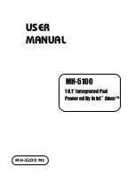 protech MH-5100 User Manual preview