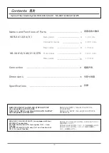 Preview for 3 page of protech NS-X10 Operating Instructions Manual