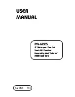 protech PA-6225 User Manual preview