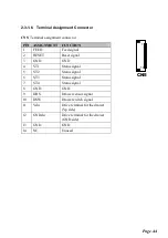 Preview for 44 page of protech PA-6722 Manual