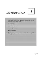 Preview for 7 page of protech PCI-531LF Operation Manual