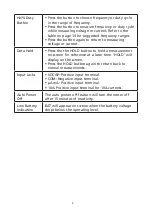 Preview for 5 page of protech QM1549 User Manual