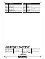 Preview for 20 page of protech Sky Bike T0344 Instruction Manuel