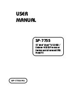 protech SP-7755 User Manual preview