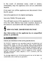 Preview for 15 page of Protect GM20L User Manual, Installing And Operating Manual