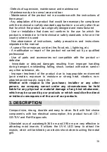 Preview for 16 page of Protect GM20L User Manual, Installing And Operating Manual